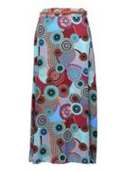 Dorothy Perkins *izabel London Curve Multi Coloured Maxi Skirt