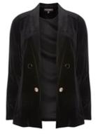 Dorothy Perkins Black Velvet Suit Jacket