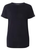 Dorothy Perkins Navy Relaxed Fit T-shirt