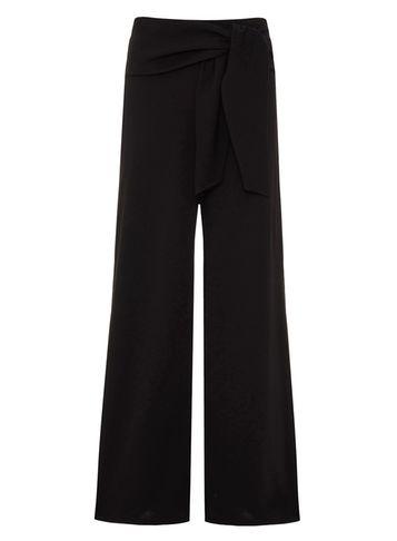 Dorothy Perkins *quiz Black Crepe Trousers
