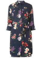 Dorothy Perkins Navy Floral Shirt Dress