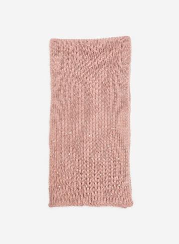 Dorothy Perkins Pink Embellished Scarf