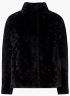Dorothy Perkins Navy Midnight Swirl Faux Fur Coat
