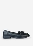 Dorothy Perkins Wide Fit Black Laurie Loafers