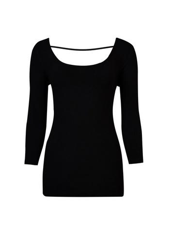 Dorothy Perkins Black Strap Back Top