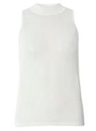 Dorothy Perkins Ivory High Neck Shell Top