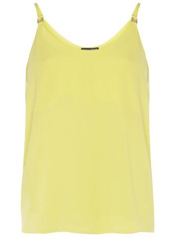 Dorothy Perkins Yellow Detailed Trim Camisole Top