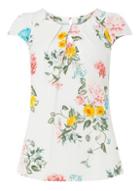 Dorothy Perkins *billie & Blossom Ivory Viscose Floral Shell Top