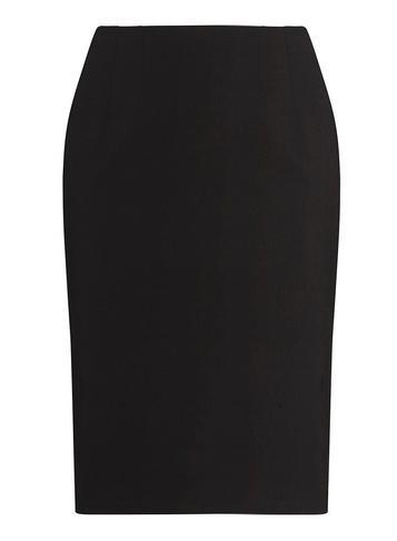 Dorothy Perkins *dp Curve Black Bengaline Pull On Skirt
