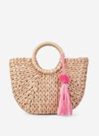 Dorothy Perkins Natural Straw Shopper Bag