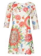 Dorothy Perkins *izabel London Multi White Floral Dress
