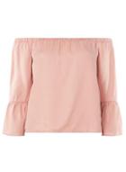 Dorothy Perkins *only Pink Off The Shoulder Top