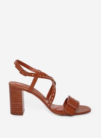 Dorothy Perkins Tan Brandi Heeled Sandals