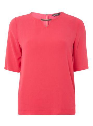 Dorothy Perkins Pink Metal Bar T-shirt