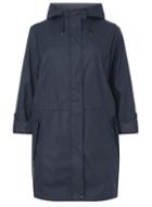 Dorothy Perkins *dp Curve Navy Spot Raincoat