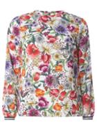 Dorothy Perkins Sports Trim Floral Top