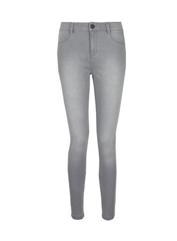 Dorothy Perkins Petite Grey 'frankie Super Skinny Jeans
