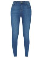 Dorothy Perkins Blue 'shape And Lift' Vintage Mid Wash Skinny Jeans