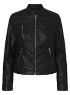 *vero Moda Black Faux Leather Jacket