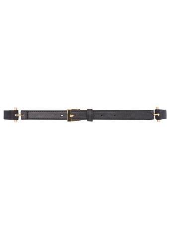Dorothy Perkins Navy Hinge Skinny Belt