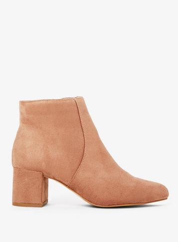 Dorothy Perkins Blush Amber Point Heel Boots