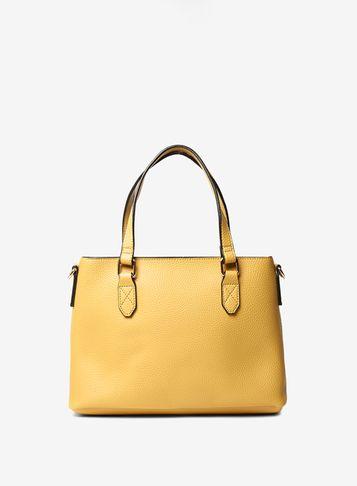 Dorothy Perkins Yellow Mini Trapeze Tote Bag