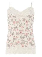 Dorothy Perkins *dp Lounge Floral Lace Detail Cami Top
