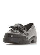 Dorothy Perkins * Head Over Heels By Dune Gemmy Black Flat Shoes