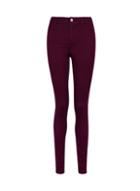 Dorothy Perkins *tall Purple 'frankie' Super Soft Skinny Jeans