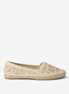Dorothy Perkins Cream 'camille' Laser Espadrilles