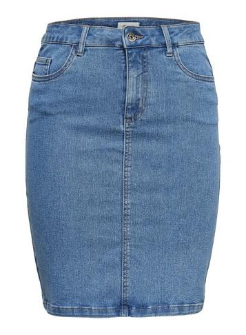 *only Mid Blue Denim Skirt
