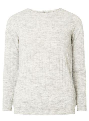 Dorothy Perkins Grey Tie Back Ribbed Jumper