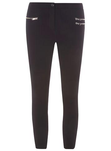 Dorothy Perkins Petite Black Bengaline Trousers
