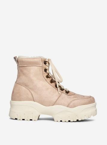 *lola Skye Sand Lockie Chunky Trainers