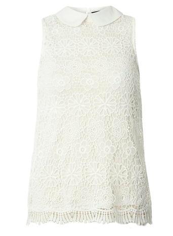 Dorothy Perkins Ivory Lace Top