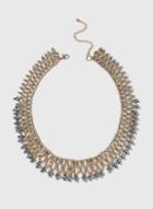 Dorothy Perkins Facet And Seed Bead Necklace