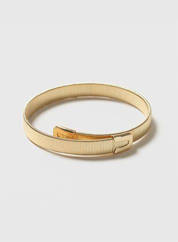 Dorothy Perkins Gold Spring Wrap Bracelet