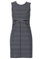 Dorothy Perkins *izabel London Navy Sleeveless Shift Dress