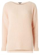 Dorothy Perkins *tall Nude Boxy Fit Ribbed Jumper