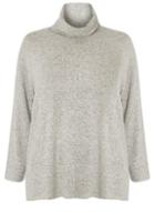 Dorothy Perkins *dp Curve Grey Cowl Neck Jumper