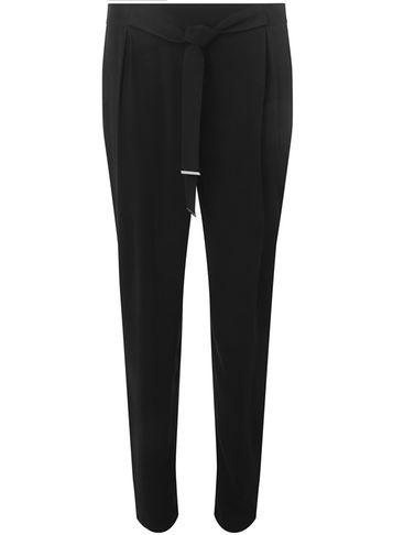 Dorothy Perkins Black Metal Belted Joggers