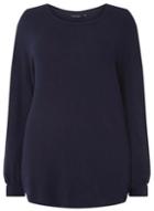 Dorothy Perkins Dp Curve Navy Batwing Soft Touch Top