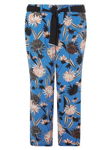 Dorothy Perkins *dp Curve Blue Oriental Palazzo Trousers
