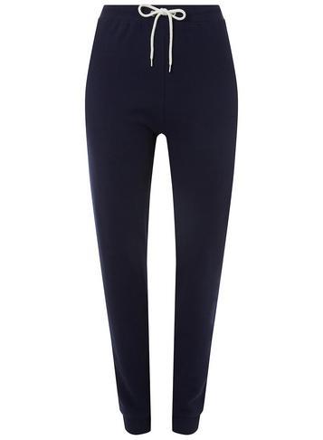 Dorothy Perkins *dp Curve Navy Heart Embroidered Joggers