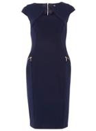Dorothy Perkins *amy Childs Polly Geo Neckline Midi Dress