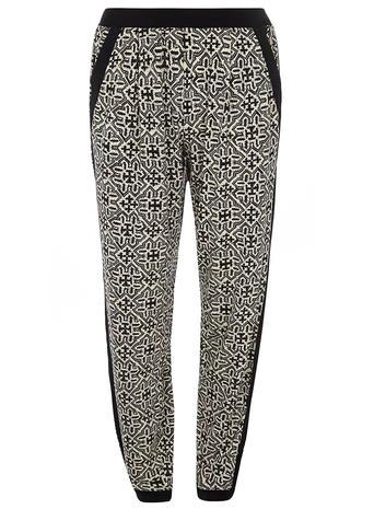 Dorothy Perkins Mono Tile Print Joggers