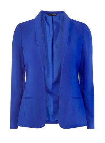 Dorothy Perkins Cobalt Crepe Jacket