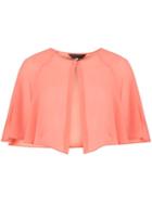 Dorothy Perkins *showcase Coral Chiffon Cover Up