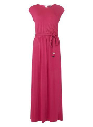 Dorothy Perkins Petite Pink Plain Maxi Dress