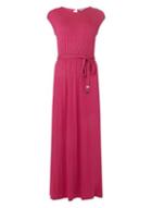 Dorothy Perkins Petite Pink Plain Maxi Dress